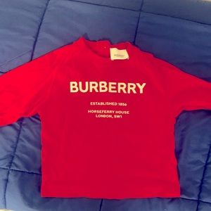 Burberry long sleeve shirt